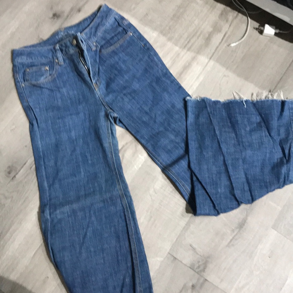 Bell bottom jeans